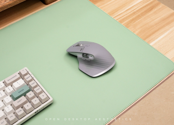 PU-Leren Bureauonderlegger met Antislip Onderkant voor Kantoor en Gaming