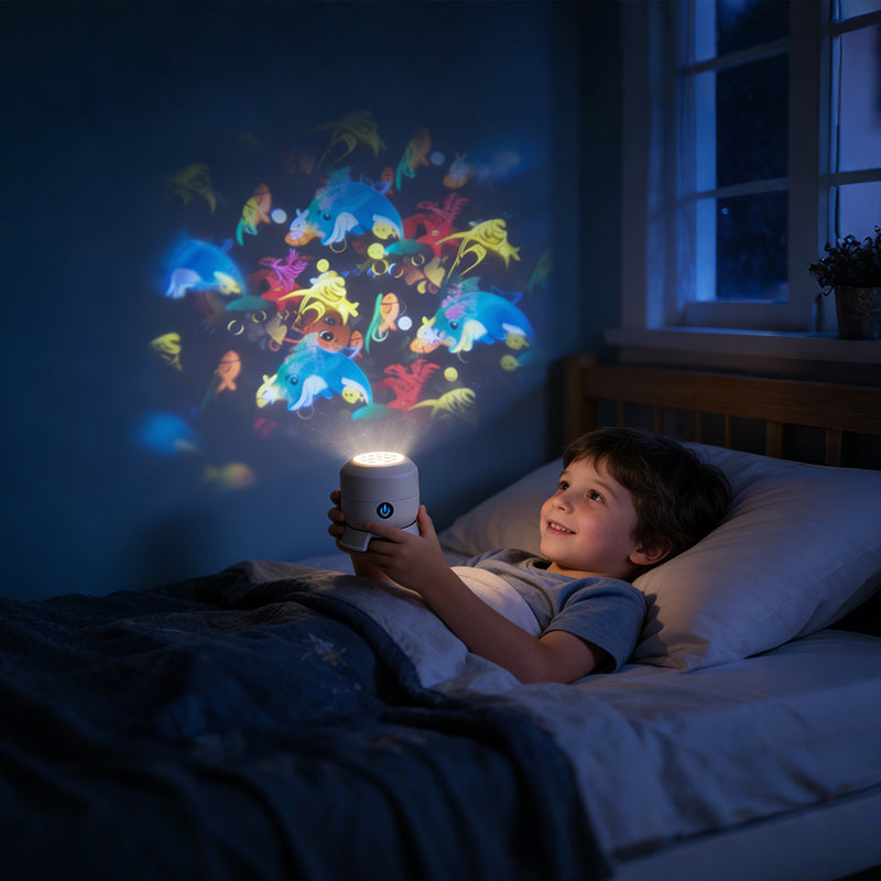 Vodlans™ Dynamic Rotating LED Projector Light