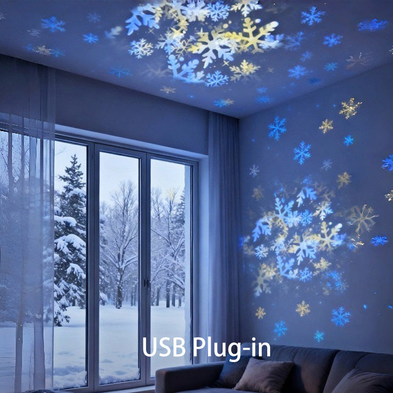 🌊 Timbe™ Dynamic Rotating LED Projector Light