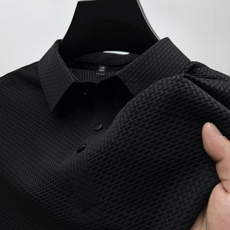 The Southern Atelier - Breathable Polo Shirt with Anti-Wrinkle Finish for Sport and Casual Wear