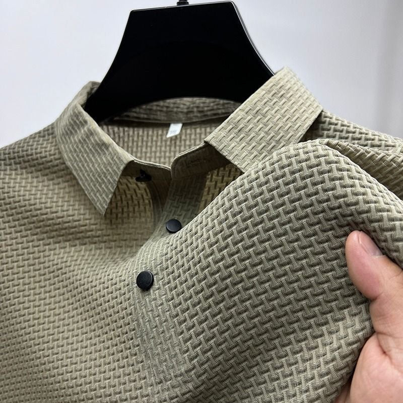 The Southern Atelier - Breathable Polo Shirt with Anti-Wrinkle Finish for Sport and Casual Wear