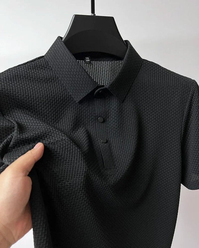 The Southern Atelier - Breathable Polo Shirt with Anti-Wrinkle Finish for Sport and Casual Wear