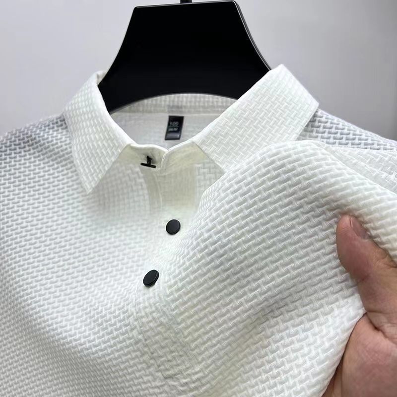 The Southern Atelier - Breathable Polo Shirt with Anti-Wrinkle Finish for Sport and Casual Wear