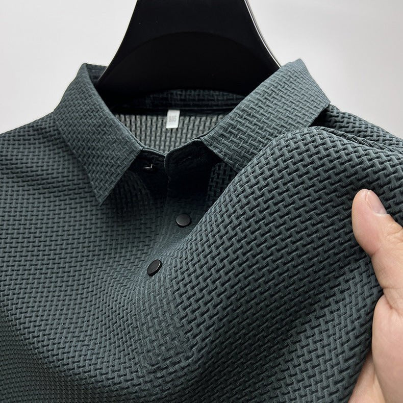 The Southern Atelier - Breathable Polo Shirt with Anti-Wrinkle Finish for Sport and Casual Wear