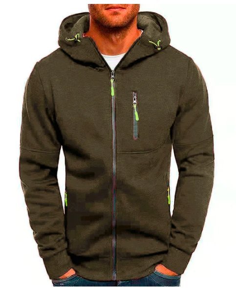 The Southern Atelier - Full-Zip Hoodie with Fleece Lining and Pockets for Workouts and Everyday Wear